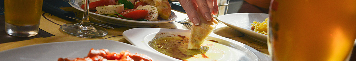 Eating Deli at Sienna Deli restaurant in Westlake Village, CA.
